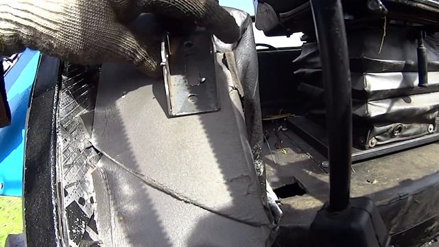 Рычаг пониженных повышенных МТЗ на крыло. смотреть онлайн