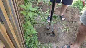 Ямобур своими руками из дрели ребир и шнека