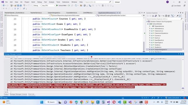 Fix: The entity type IdentityUserLogin requires a primary key to be defined | ASP.NET CORE смотреть онлайн