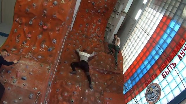 Занятия на скалодроме-36. СКК "Вместе" смотреть онлайн