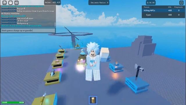How to Snap On Thanos Simulator I Roblox I Thanos Simulator I смотреть онлайн