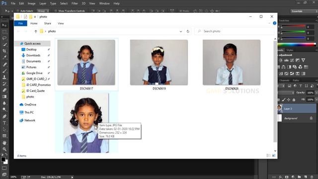 How to Crop ID Card Photo Faces Automatically | Printstatic смотреть онлайн