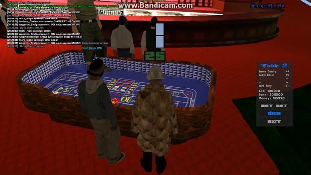 SAMP RP Revolution. Игра в кости. смотреть онлайн