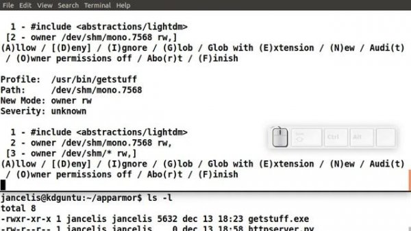Creating a custom  AppArmor profile