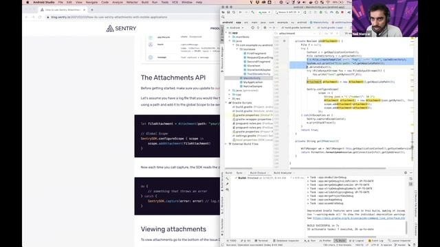 How to Add Attachments to Events | Sentry Tutorials смотреть онлайн