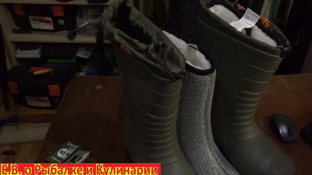 Сапоги Каблан 60°С для рыбалки и охоты.Сапоги Каблан подойдут для зимней рыбалки и суровой погоды. смотреть онлайн
