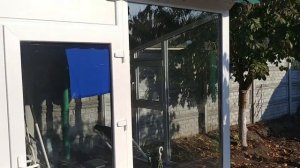 Идея застекленной беседки своими руками