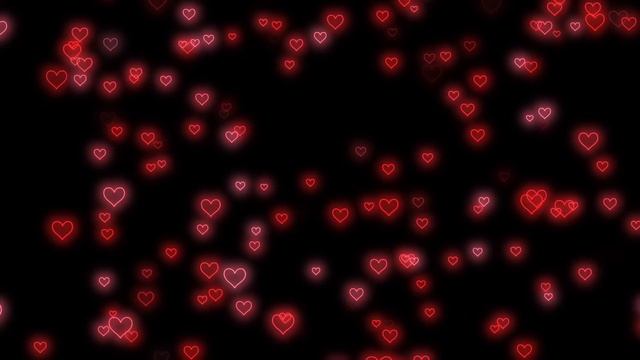 Flying Heart❤️Heart Neon Lights Love Heart Background Video Loop 10 Hours смотреть онлайн