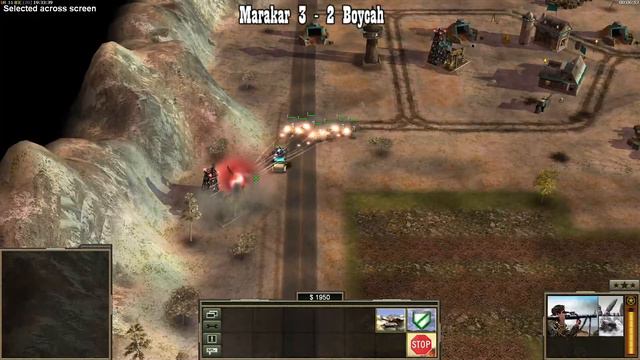 C&C Generals Zero Hour 1v1 NO USA Tournament Round 2: Marakar vs Boycah BO11 смотреть онлайн