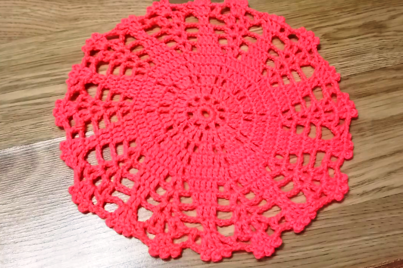 Красивая САЛФЕТКА крючком. Мастер-класс со схемой смотреть онлайн