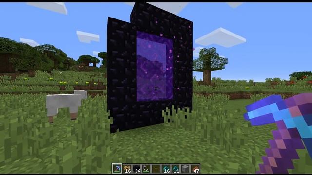 30,000,000 blocks in 30 seconds! [Portal Pearl Warp v2] | 1.13-1.13.2 Minecraft смотреть онлайн