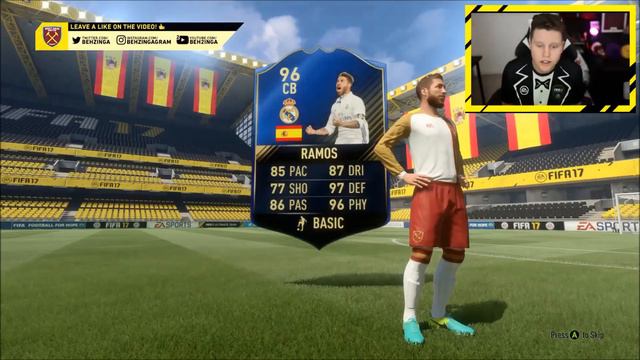 BEST SIDEMEN FIFA 17 TOTY PACKS!! смотреть онлайн