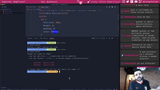 4: GIT - Explorando o comando Branch смотреть онлайн