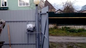 автоматические распашные ворота своими руками