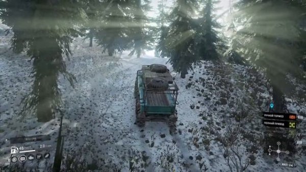 Стрим Snow Runner прохождение карта Юкон