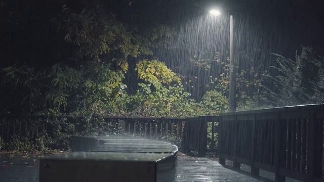 HEAVY RAIN SOUNDS FOR SLEEPING PART. 3 - Sleep Easily With Night Rain