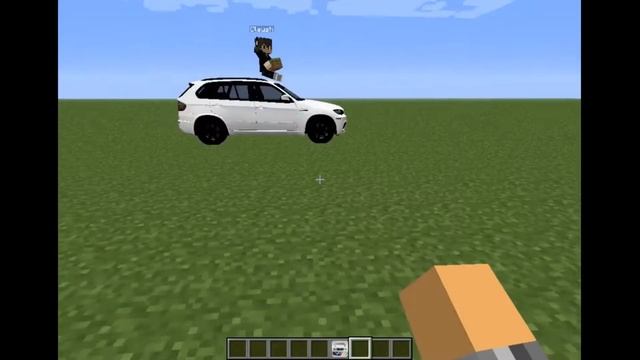 обзор модов майнкрафт #5 (Crazy BMW Car)
