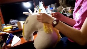 Причёски для лошади: "шишечки" и "сеточка"