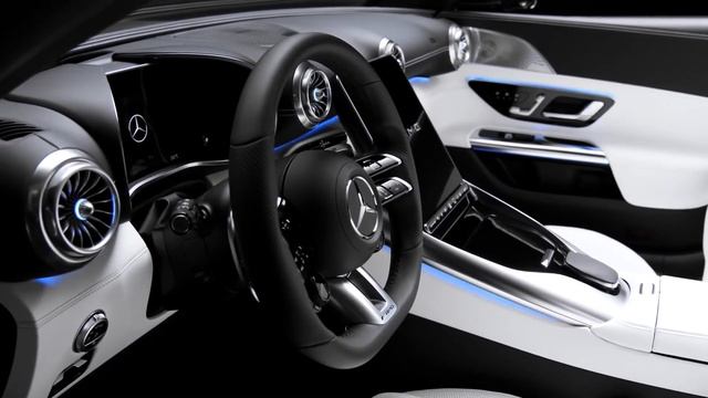 2022 Mercedes AMG SL & Mercedes SL AMG Interior смотреть онлайн