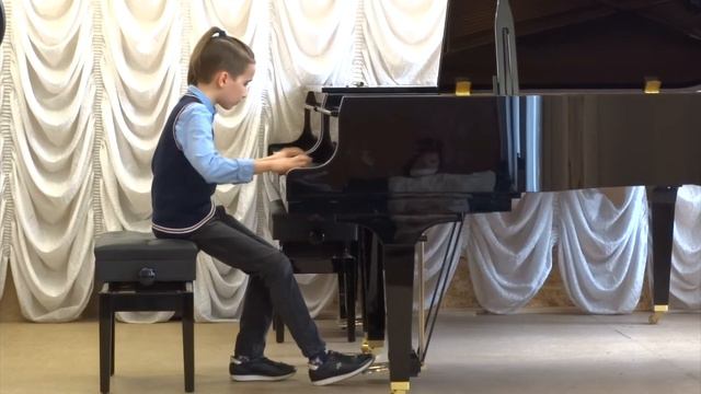 Demian Filatov (11), Czerny, Etude 5 op. 299 / Черни, этюд 5 op. 299 смотреть онлайн