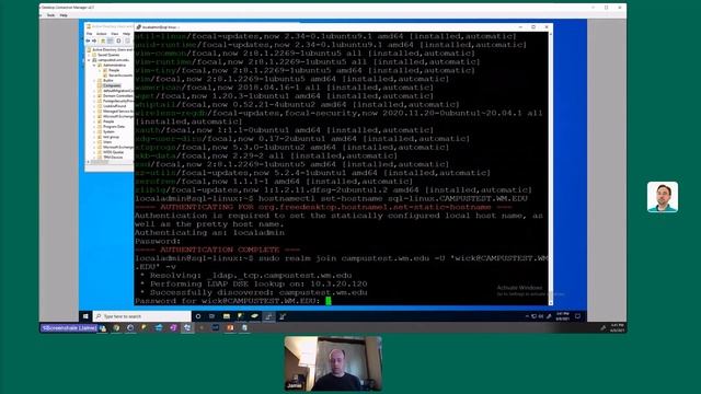 Using Kerberos Authentication with SQL on Linux by Jamie Wick смотреть онлайн