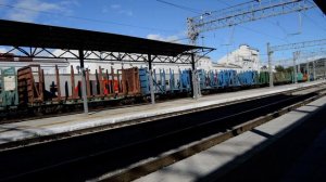 ВЛ80Р-1814 с грузовым поездом на станции Чита-2