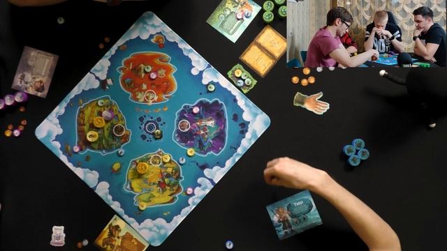 Настольная игра Щелчок судьбы. Играем вчетвером.