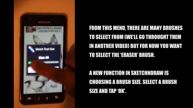 Sketch n Draw Tutorial - The Eraser смотреть онлайн