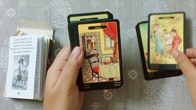 Gypsy Oracle Cards | Silent Flip Through смотреть онлайн