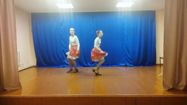 Жук Ксения, Беркис Маргарита танец "Ленинградский рок - н - ролл" смотреть онлайн