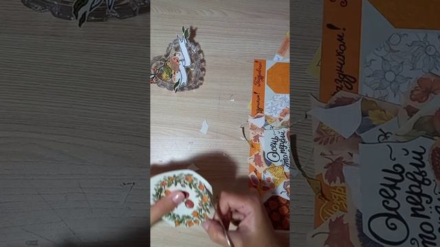 Подготовка к созданию осеннего альбома. 2 коллекции от Mr. Painter "физалис" и "сны листопада" смотреть онлайн