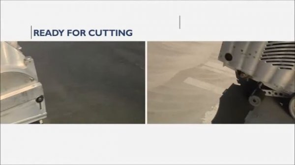Технология резки свежего бетона Husqvarna Soff Cut