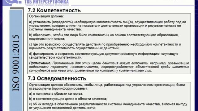 Риск-ориентированное мышление в менеджменте качества (ISO 9001:2015/ГОСТ Р ИСО 9001-2015) смотреть онлайн