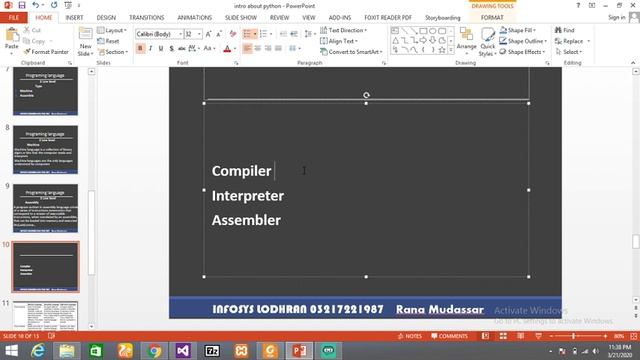 Python Basics according IUB course out line for MCS and BS program Programming Fundamentals смотреть онлайн