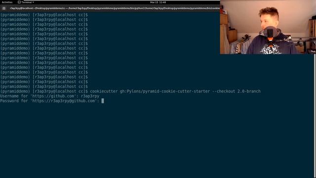 Python - Pyramid - CookieCutter смотреть онлайн