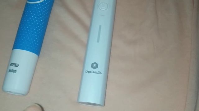 Электрическая зубная щётка Braun Oral b vitality d100 VS Optismile смотреть онлайн