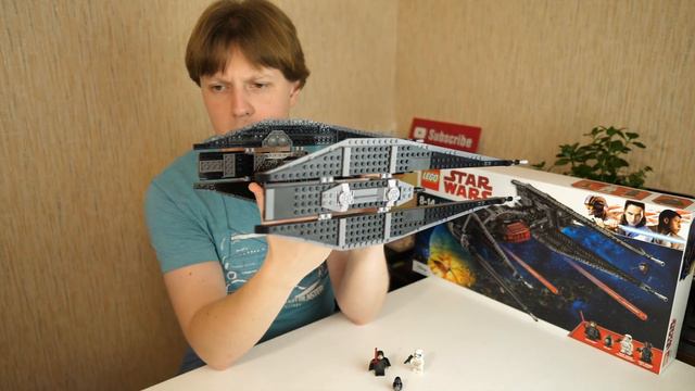 LEGO STAR WARS KYLO REN'S TIE FIGHTER 75179: ОБЗОР И ВПЕЧАТЛЕНИЯ смотреть онлайн