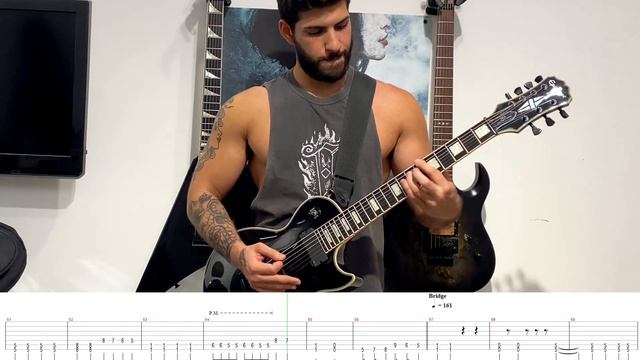 Ice Nine Kills - "Assault & Batteries" - Guitar Cover with On Screen Tabs (New Song 2021) смотреть онлайн