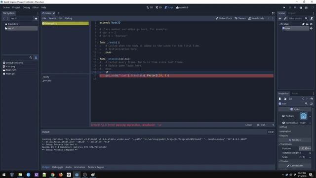 09. Learning to Program - Program Mr Godot (project) смотреть онлайн