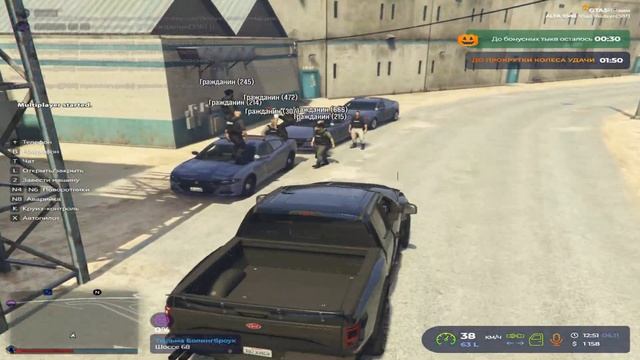 ПРОНИК в ФЕДЕРАЛЬНУЮ ТЮРЬМУ в GTA 5 RP смотреть онлайн