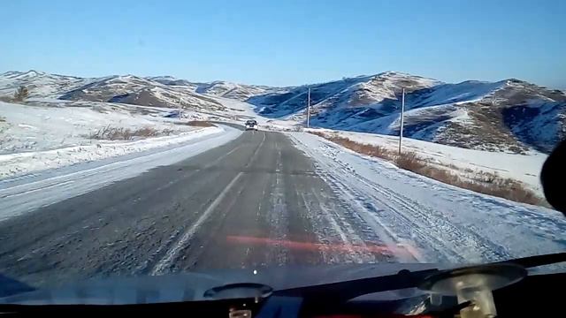 Еду с Самарки в Усть-Каменогорск ч.2 .Увидел лису! смотреть онлайн