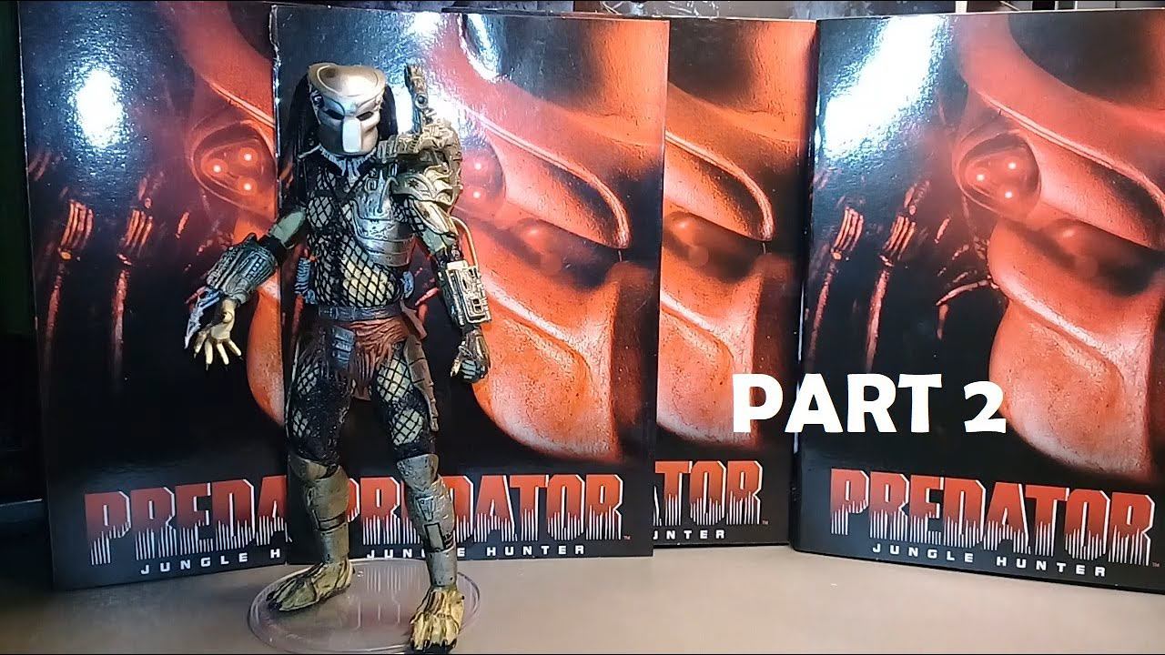 x4 Comparison! Neca Ultimate Jungle Hunter Predator (2019 vs 2021 vs 2022 vs 2023 reissue)! смотреть онлайн