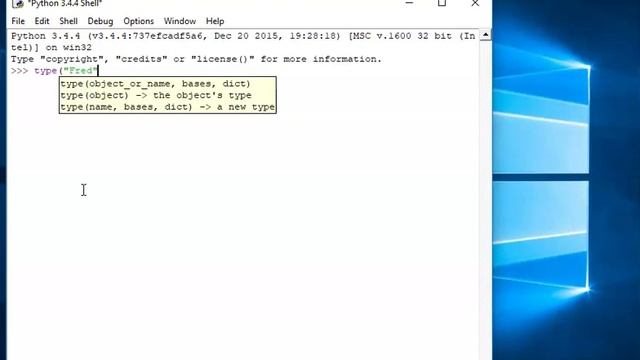 Type function in Python - Python programming смотреть онлайн