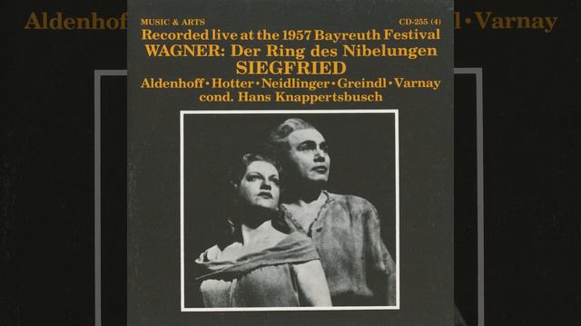 Siegfried: Act II Scene 1: In Wald und Nacht vor Neidhohl' halt' ich Wacht (Alberich) смотреть онлайн