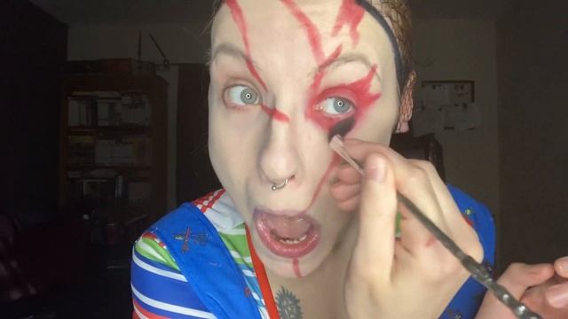 Chucky Doll Cosplay #chucky2022 #makeuptutorial #chuckydoll