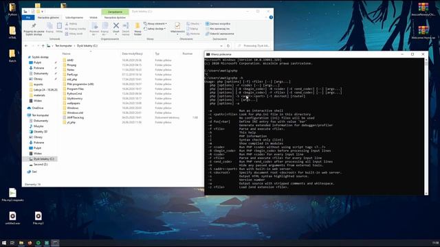 Tworzenie serwera PHP - Linux i Windows смотреть онлайн