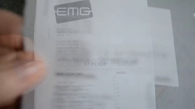 EMG 57/66 set (Black) unboxing [Bogotwory - Lotka(2017)] смотреть онлайн