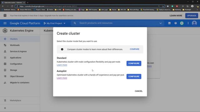 Google Kubernetes Engine Autopilot Getting Started смотреть онлайн