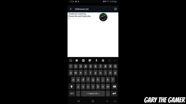 How to Change a Unknown File to a Text File and Edit It | ES FILE EXPLORER | Gary The Gamer смотреть онлайн