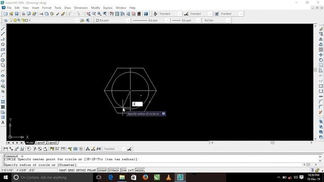 How to use POLYGON in AutoCAD 2006||AutoCAD 2006 Tutorial #09 смотреть онлайн